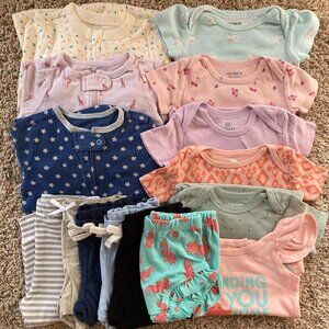 9 Months Girls Lot Spring/Summer - Some New